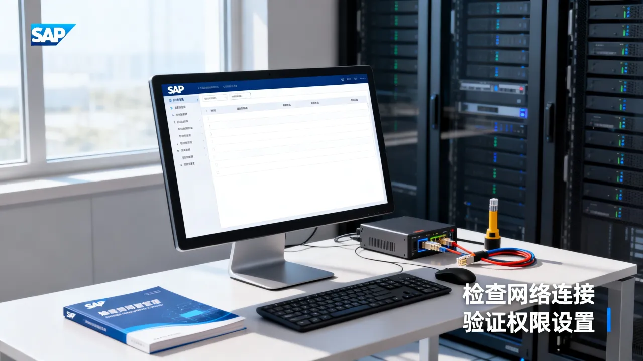 为什么SAP组服务器列表为空，怎么解决？