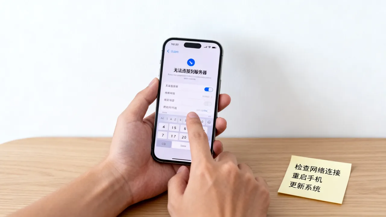 iPhone为什么登录不上服务器未响应，苹果手机未响应怎么办