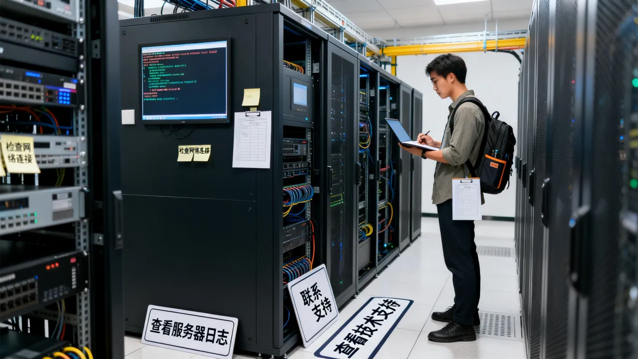 中维服务器中断怎么解决？中维服务器中断是什么原因导致的