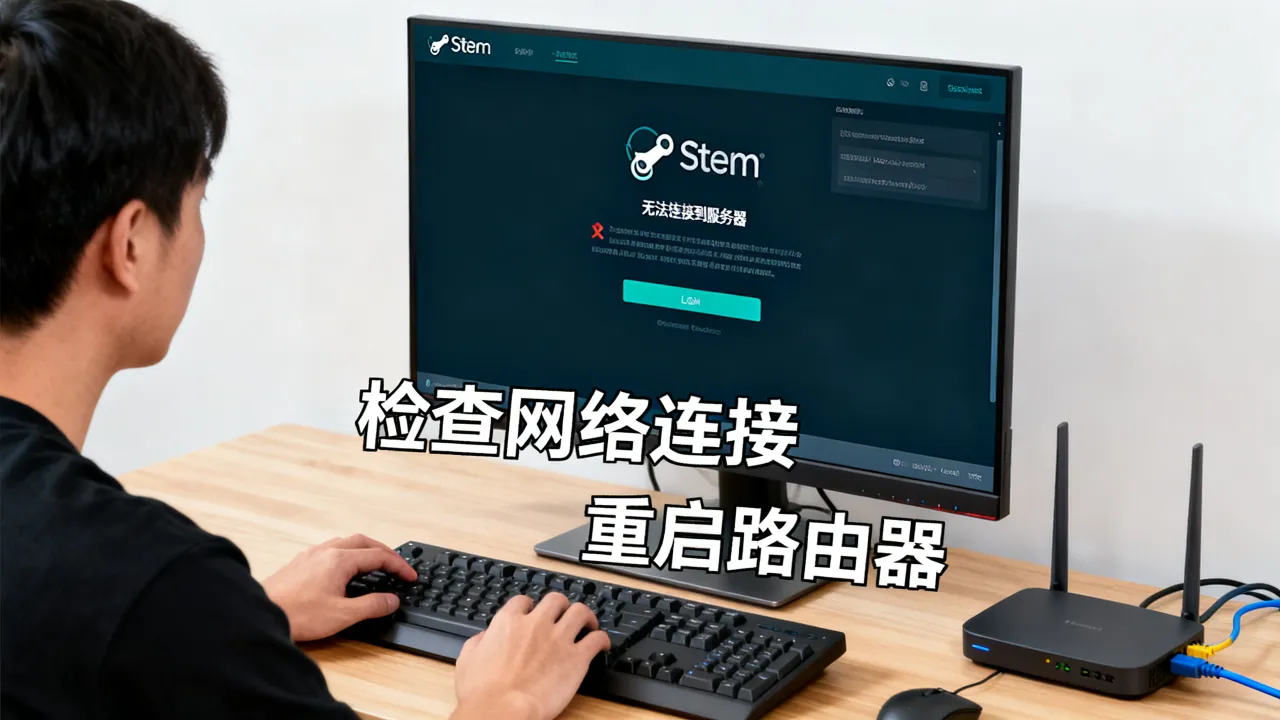Steam为什么进不去服务器失败怎么办，服务器进不去怎么解决