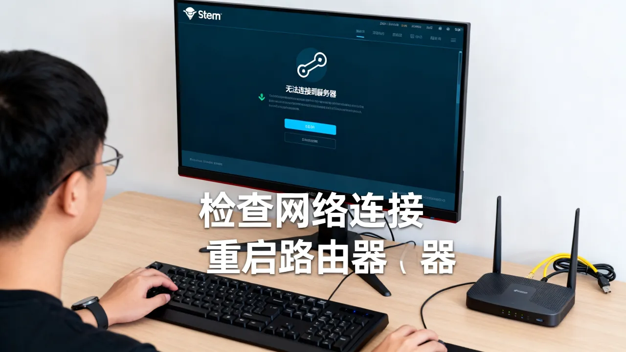 Steam为什么进不去服务器失败怎么办，服务器进不去怎么解决