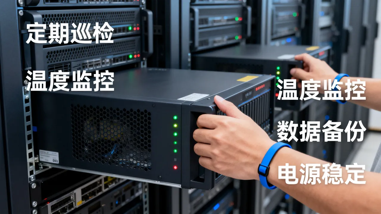 华蓥服务器运维有哪些注意事项，如何确保稳定运行？
