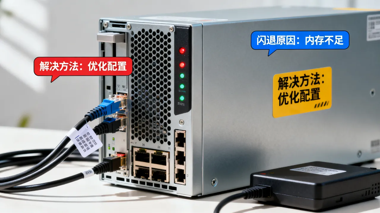 完美服务器为什么闪退，闪退原因及解决方法