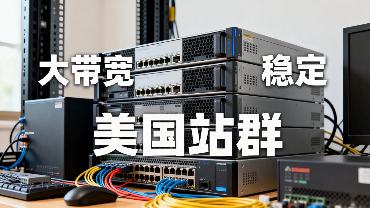 美国站群服务器大宽带怎么选？便宜稳定大带宽哪家好