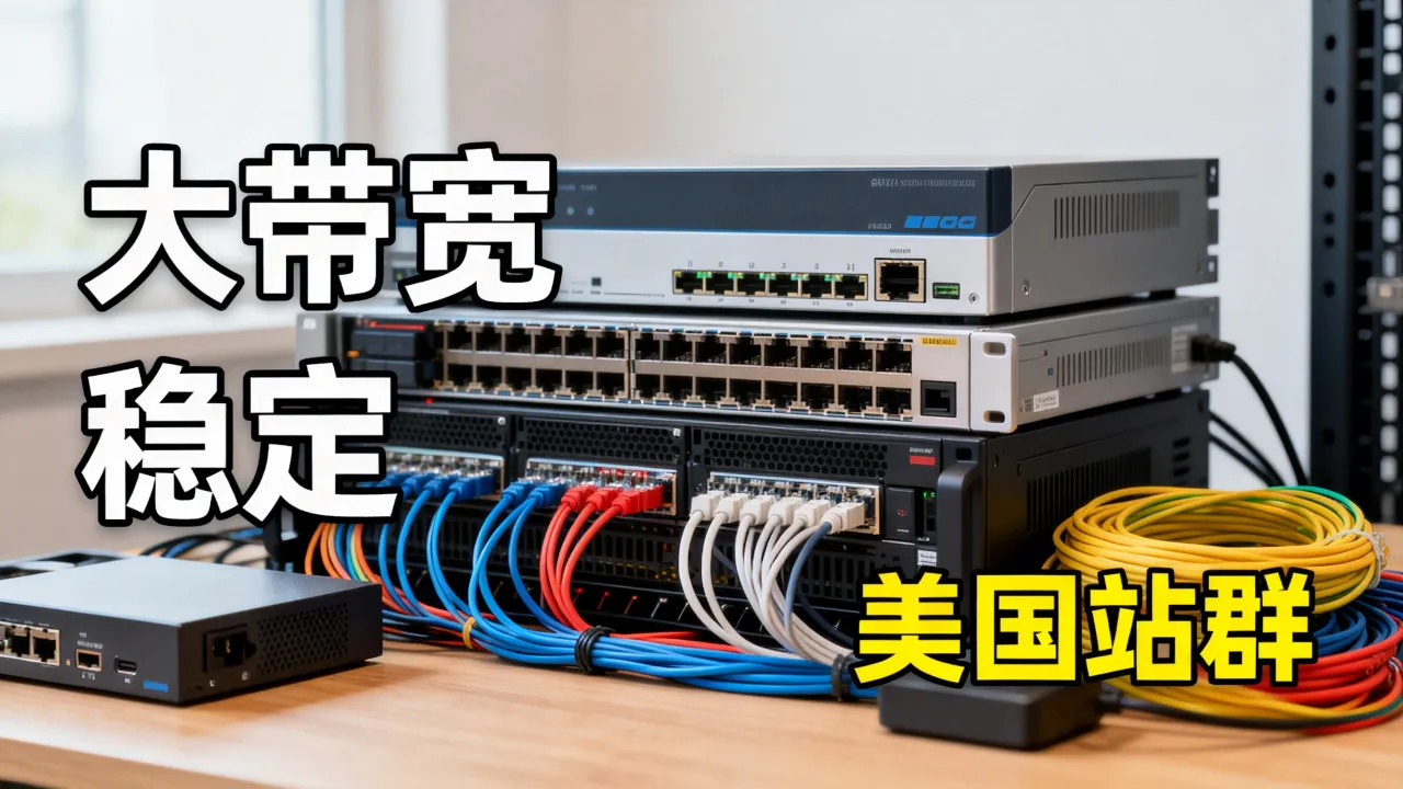 美国站群服务器大宽带怎么选？便宜稳定大带宽哪家好