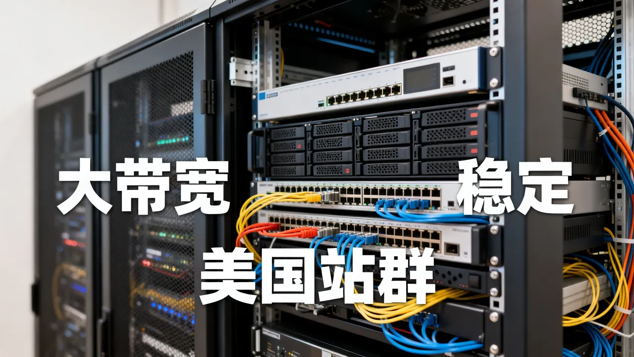 美国站群服务器大宽带怎么选？便宜稳定大带宽哪家好