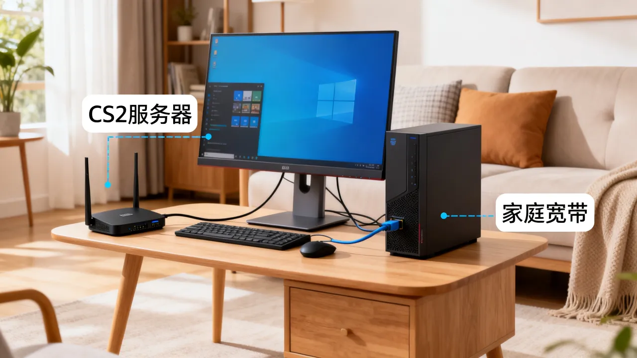 CS2服务器需要多少兆宽带？家庭宽带够用吗