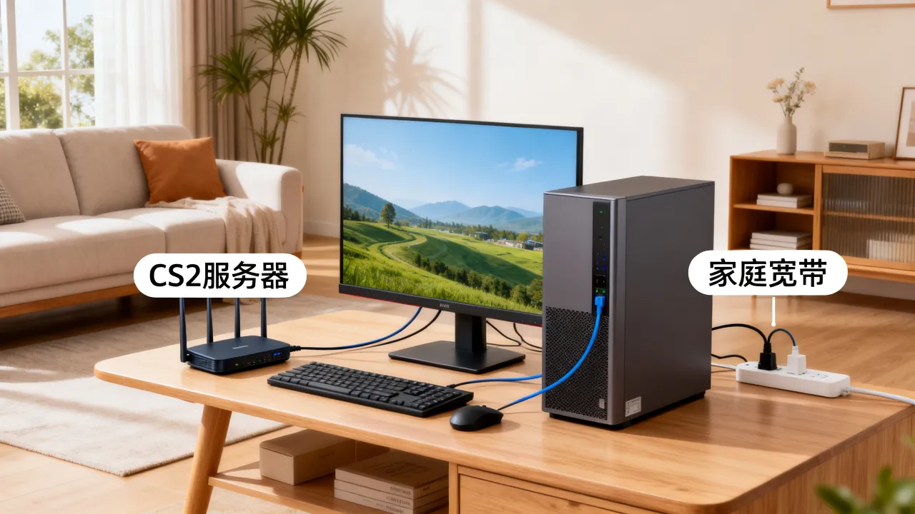 CS2服务器需要多少兆宽带？家庭宽带够用吗