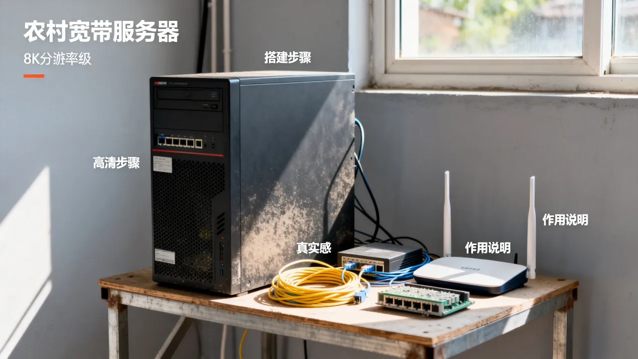 农村里的宽带服务器是什么，农村宽带服务器怎么搭建、有什么用？