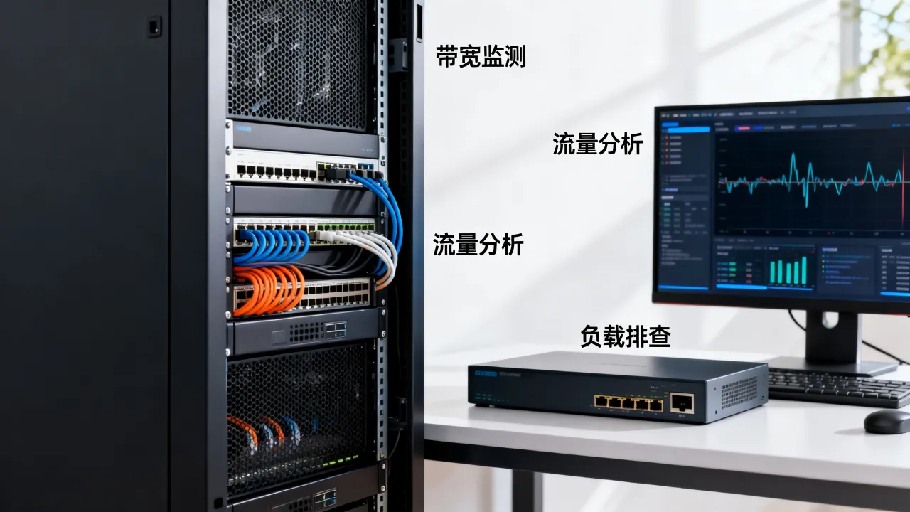 服务器带宽负载过大怎么办,带宽跑满如何排查
