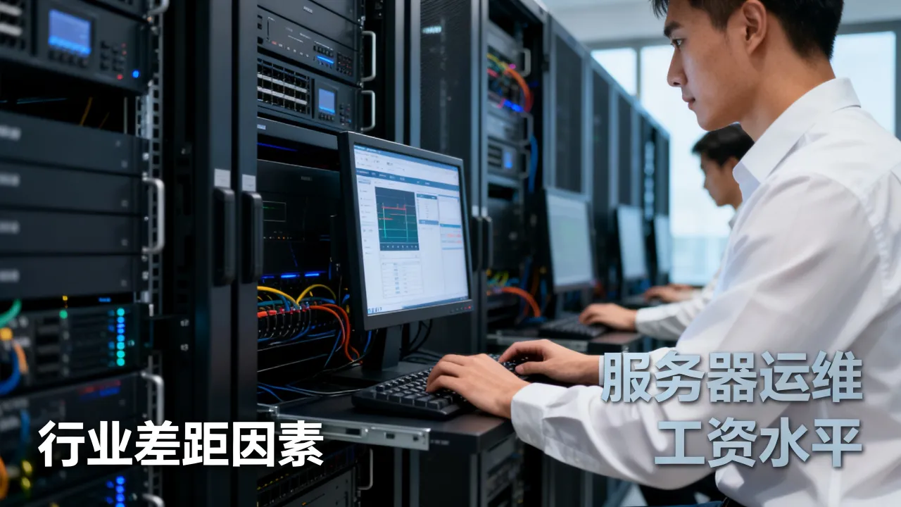服务器运维工资一般多少钱？服务器运维工资为什么差距大