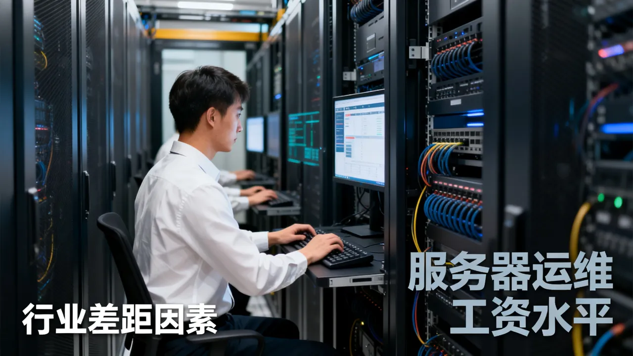 服务器运维工资一般多少钱？服务器运维工资为什么差距大