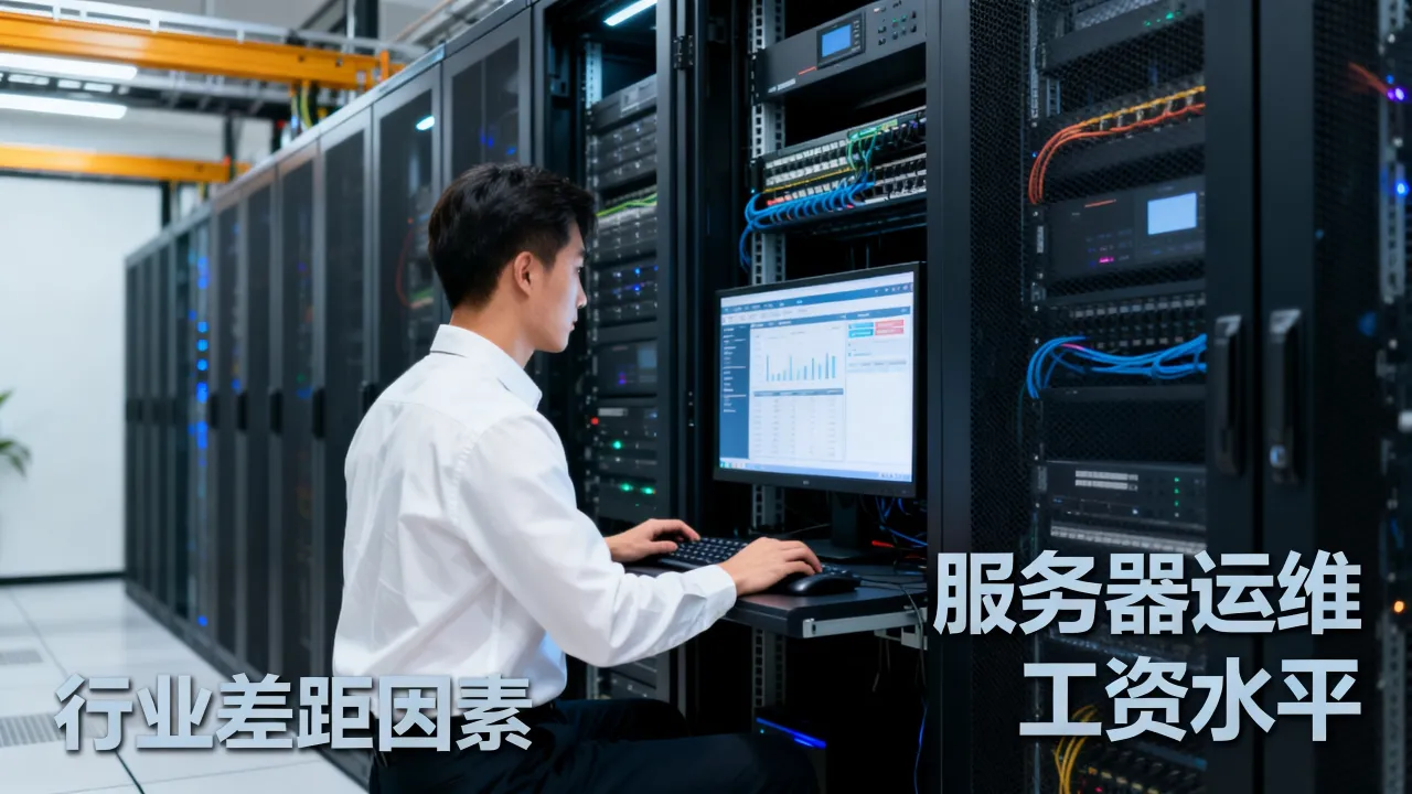 服务器运维工资一般多少钱？服务器运维工资为什么差距大