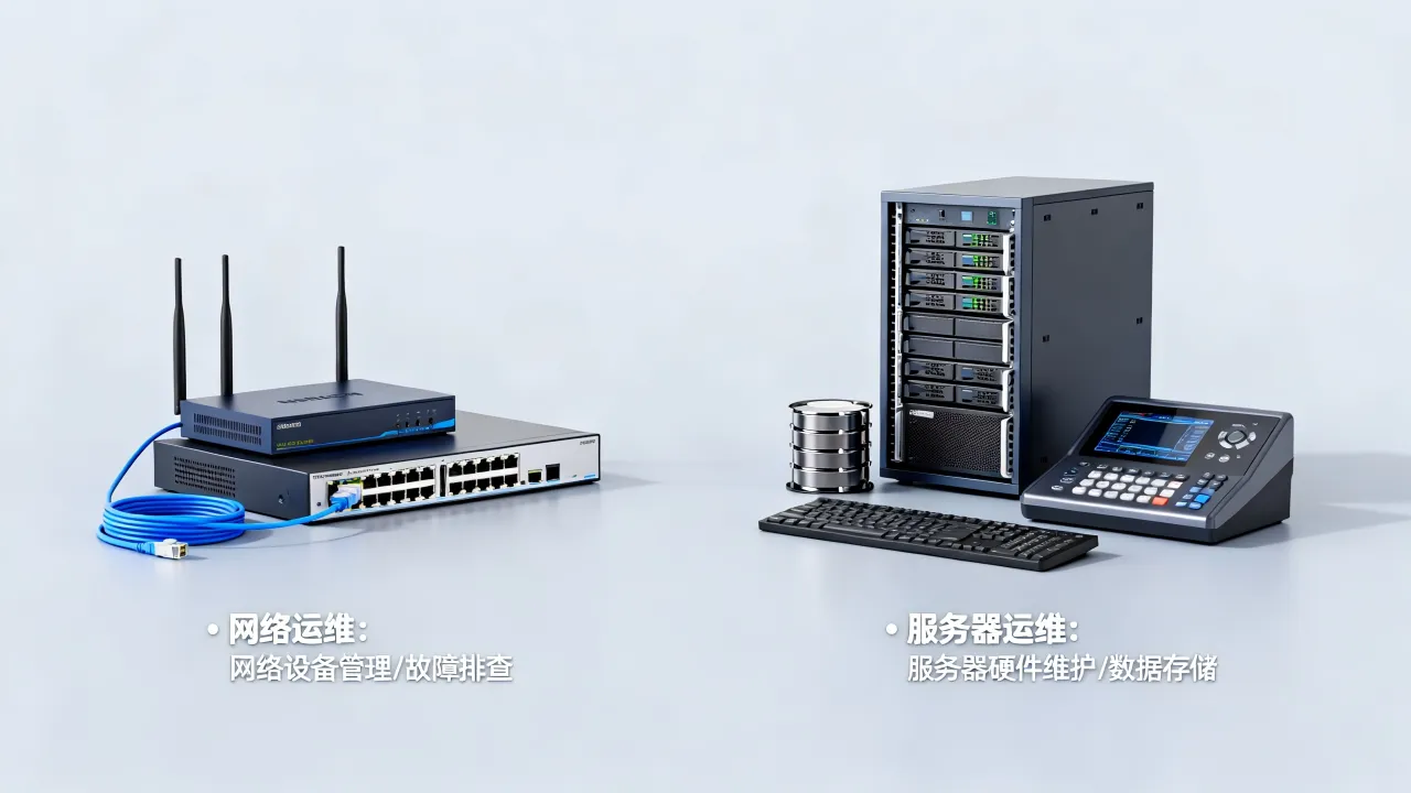 网络运维与服务器运维有什么区别？哪个就业前景更好