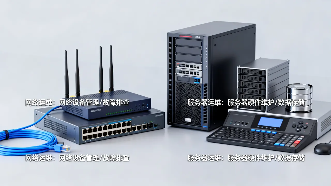 网络运维与服务器运维有什么区别？哪个就业前景更好
