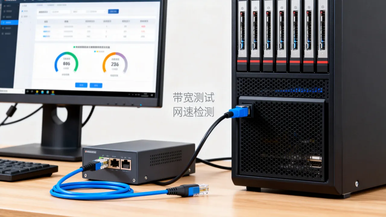 服务器网速怎么查？服务器带宽测试方法推荐