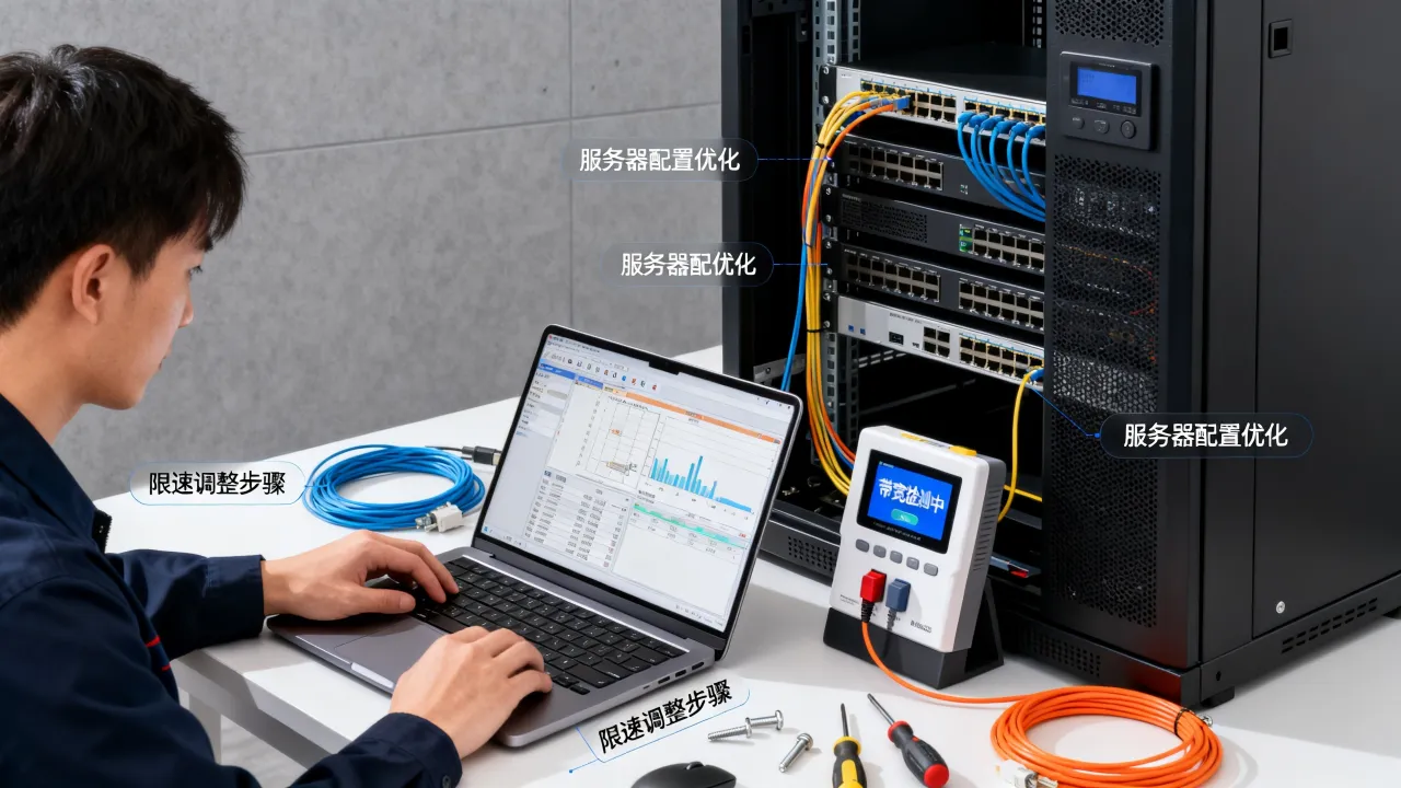 服务器网速限速怎么解决，服务器带宽被限速怎么办？