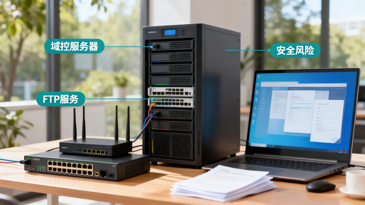 域控为什么不能做FTP服务器，域控服务器搭建FTP安全吗？