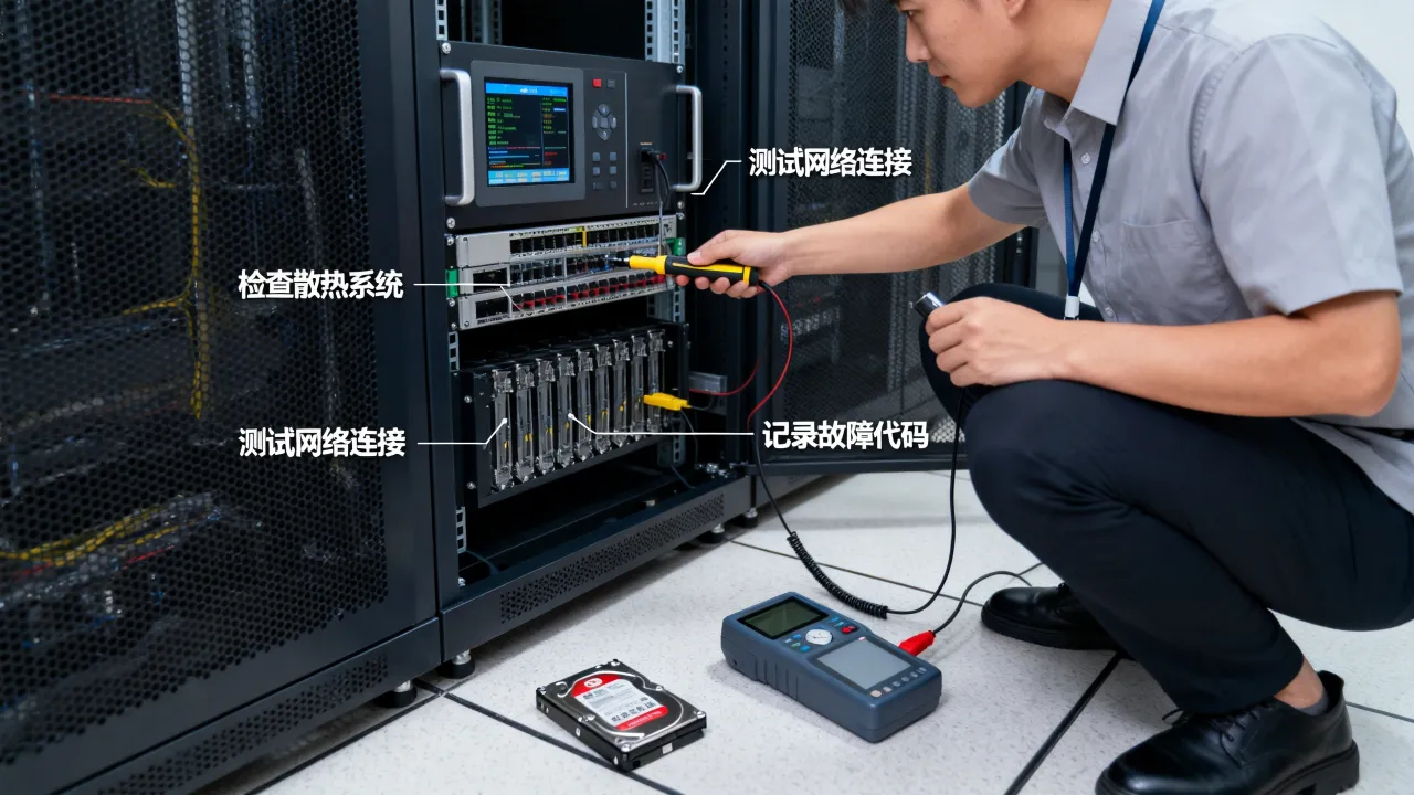 服务器维修运维有哪些注意事项，服务器故障处理怎么做？
