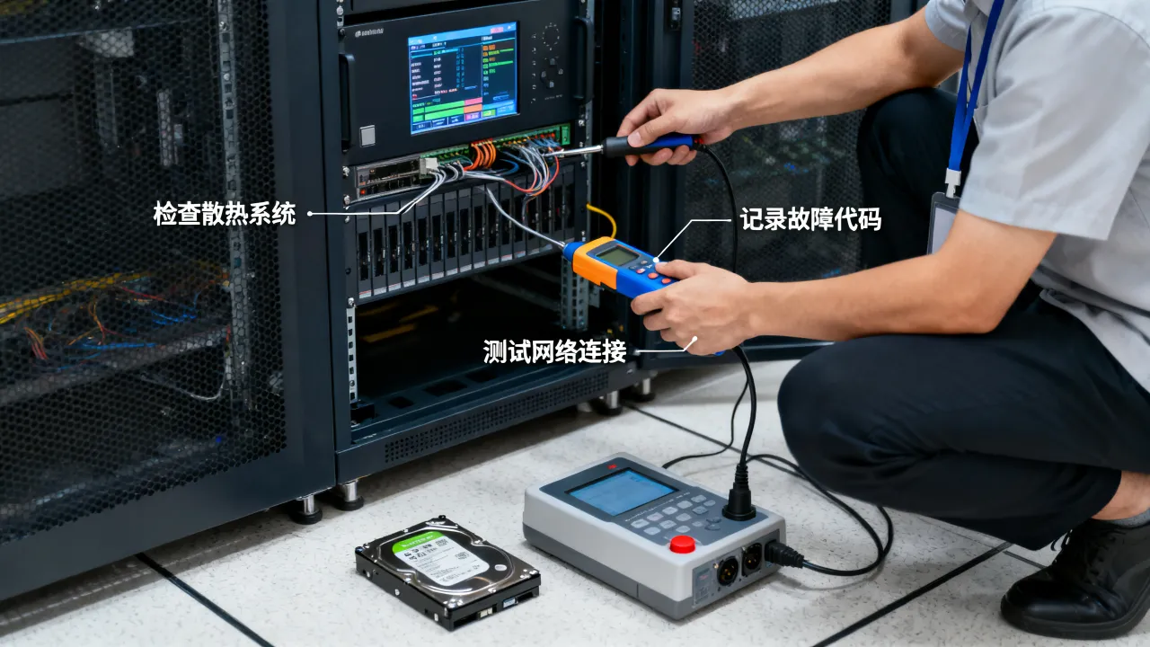 服务器维修运维有哪些注意事项，服务器故障处理怎么做？