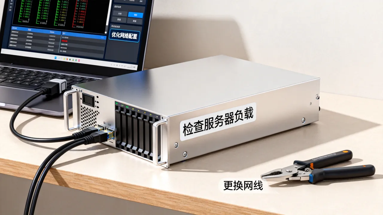 宽带服务器网速慢怎么办，服务器网速慢是什么原因怎么解决