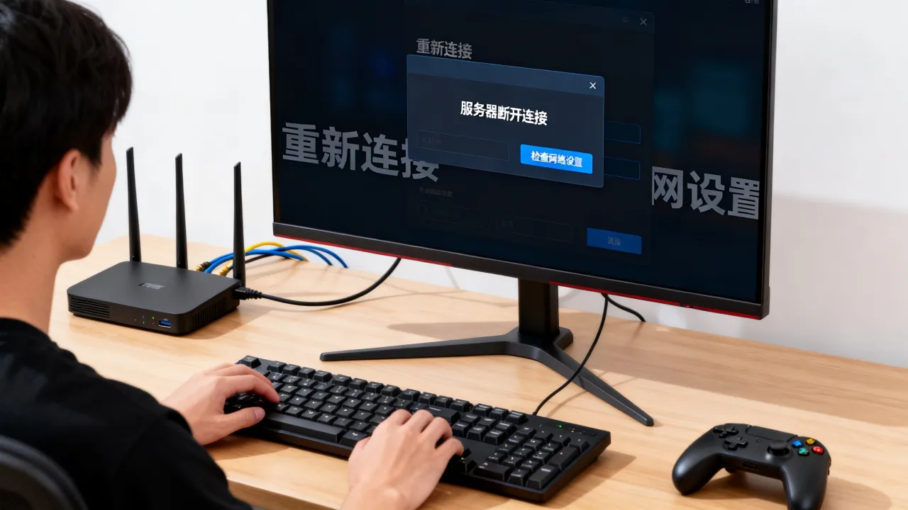 玩CF为什么服务器断开连接，玩CF总是服务器断开连接怎么解决