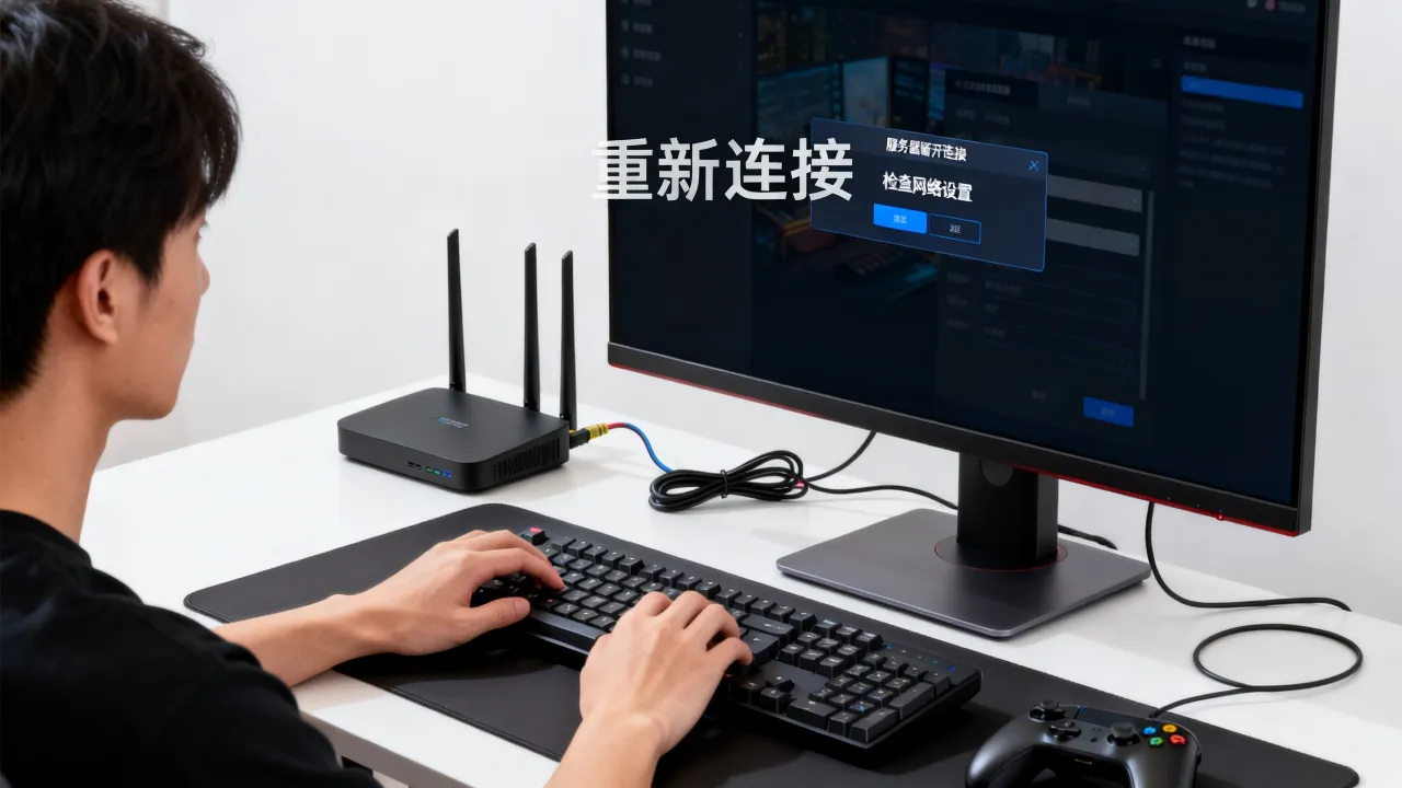 玩CF为什么服务器断开连接，玩CF总是服务器断开连接怎么解决