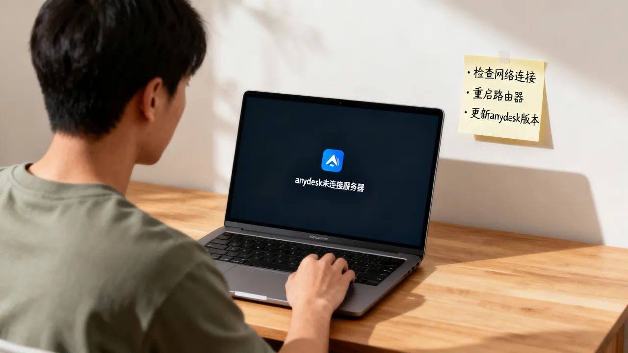 anydesk为什么显示未连接服务器，anydesk连不上服务器怎么解决