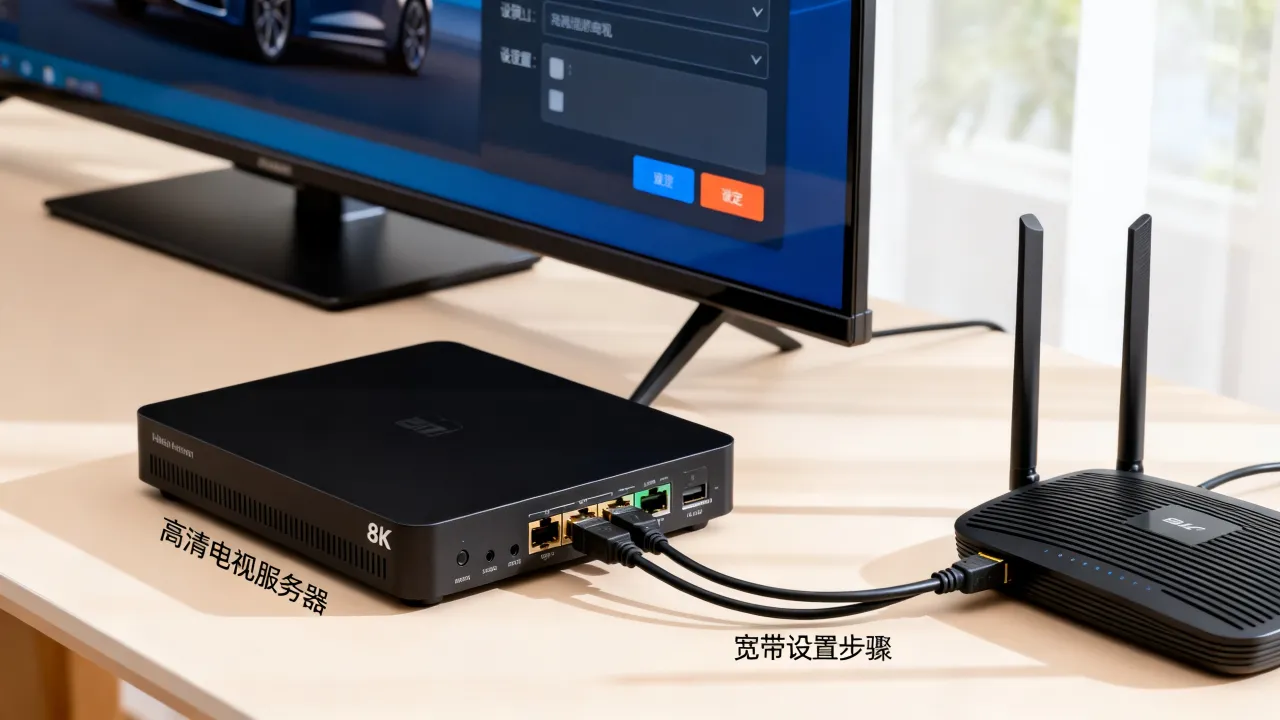 高清电视服务器是什么，宽带高清电视服务器怎么设置？
