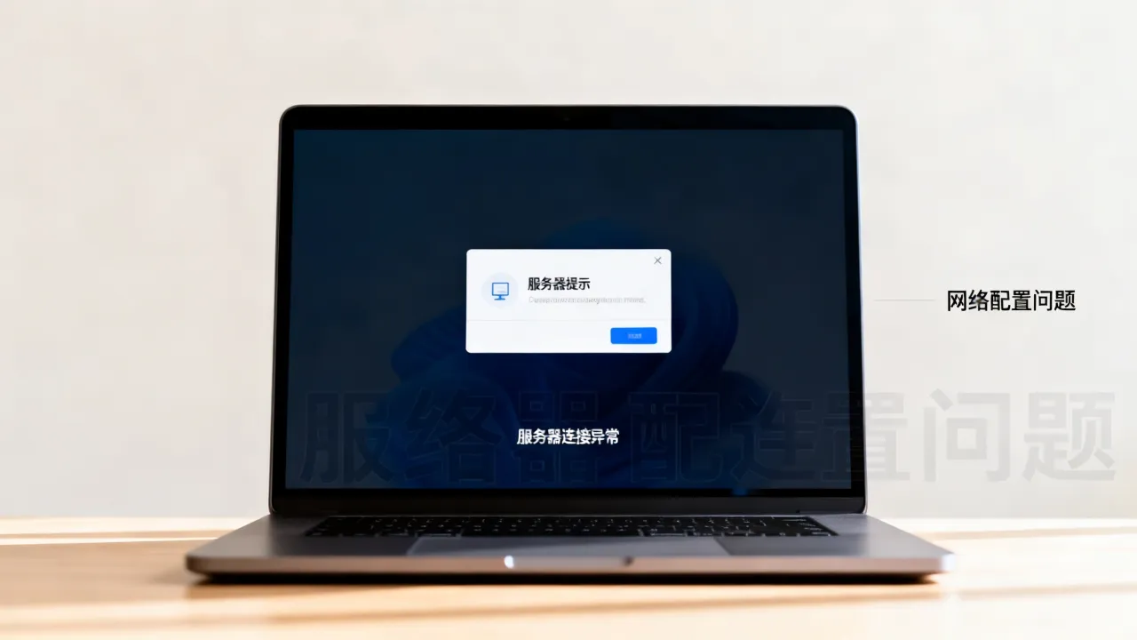 电脑为什么弹出服务器，是什么原因导致的？