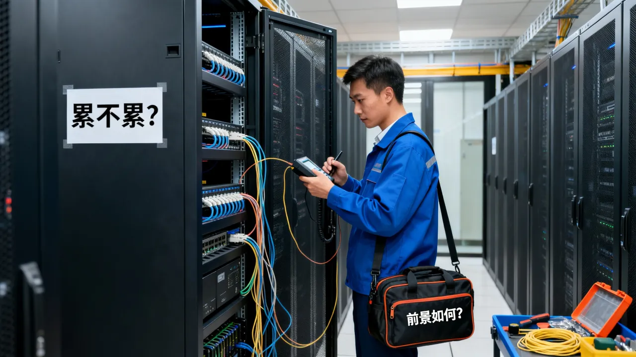 机房服务器运维工程师累不累?工作前景如何?