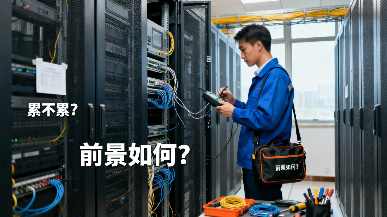 机房服务器运维工程师累不累？工作前景如何？