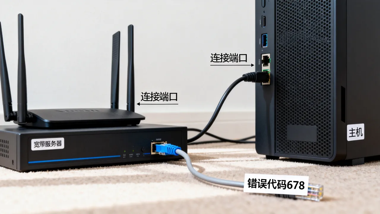 宽带服务器和主机连接不上怎么办,宽带连接错误代码678 宽带服务器和主机连接不上怎么办,宽带连接错误代码678