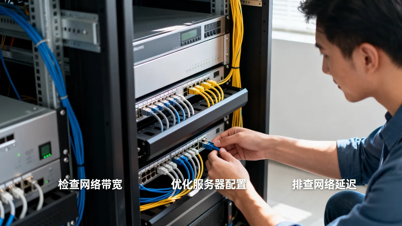 服务器上网网速慢怎么解决，服务器网速慢是什么原因？