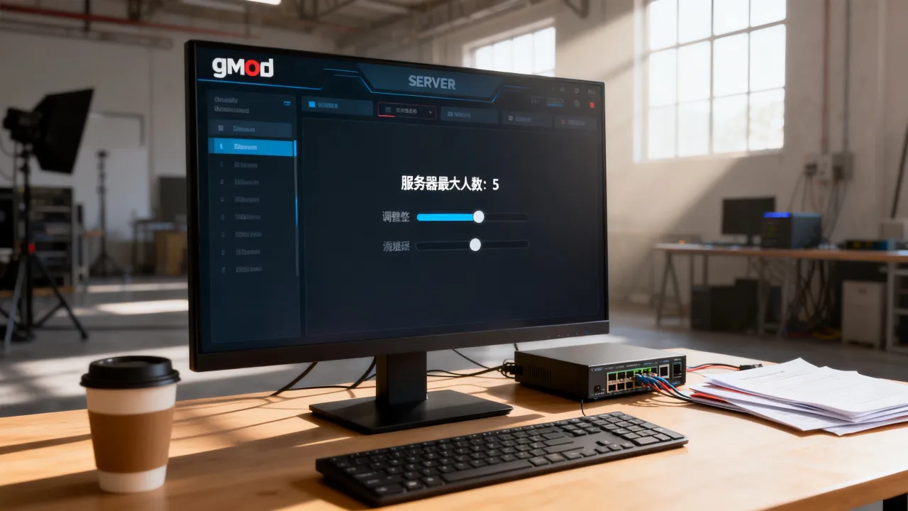 gmod服务器为什么只有几个，怎么增加服务器人数？