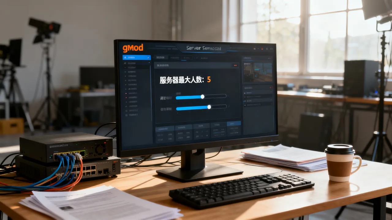 gmod服务器为什么只有几个，怎么增加服务器人数？