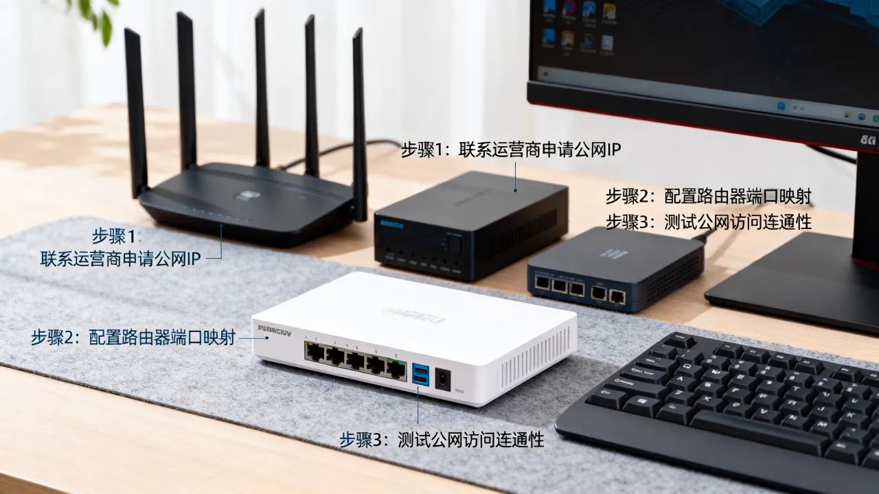 家里宽带当服务器需要什么条件，怎么申请公网IP