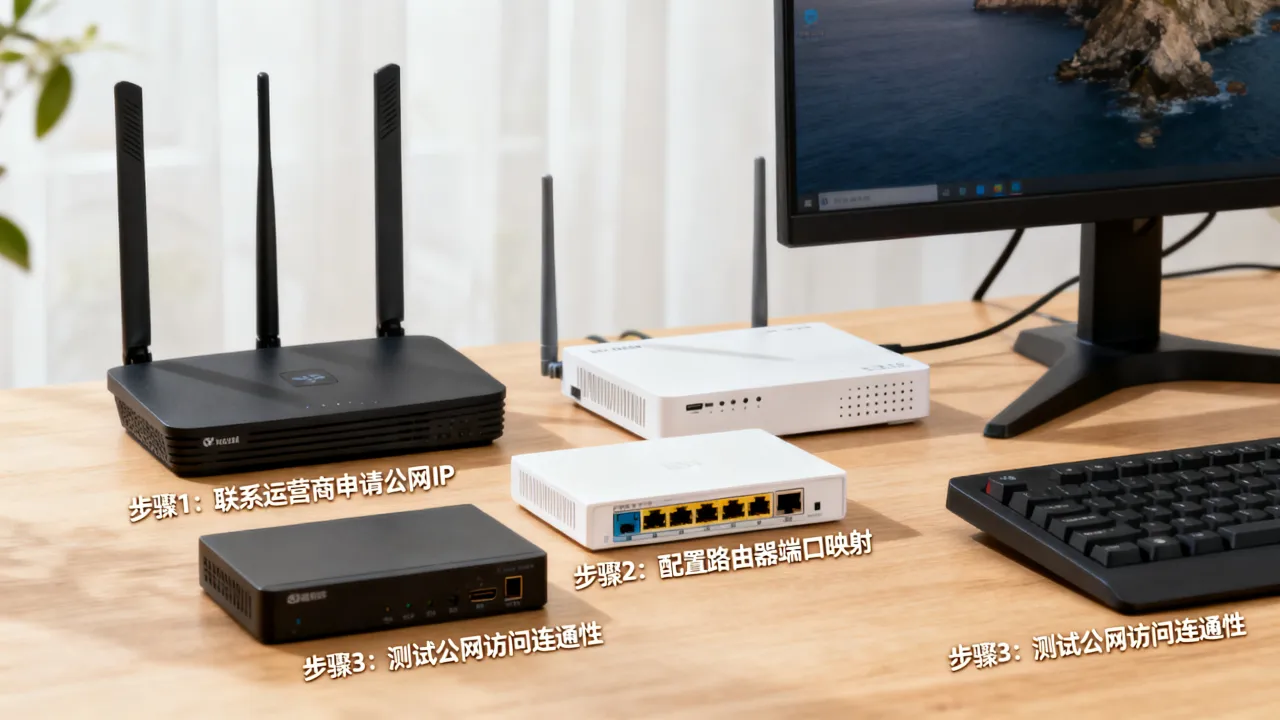家里宽带当服务器需要什么条件，怎么申请公网IP