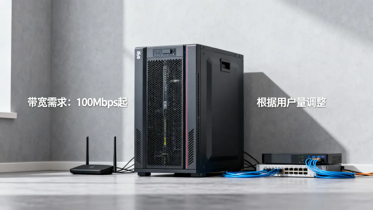 自建服务器要多大宽带，服务器带宽怎么选才够用？