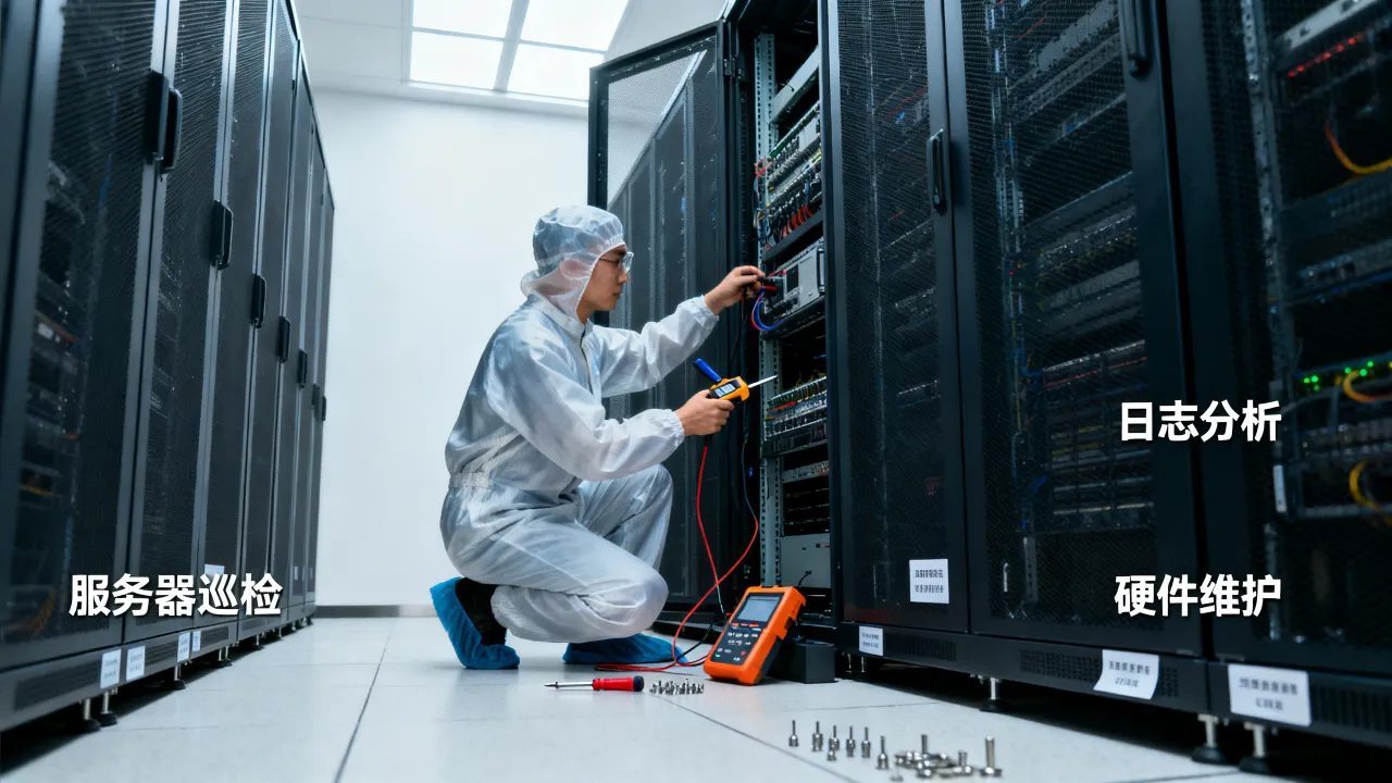 数据中心服务器运维怎么做,服务器运维工作内容有哪些?