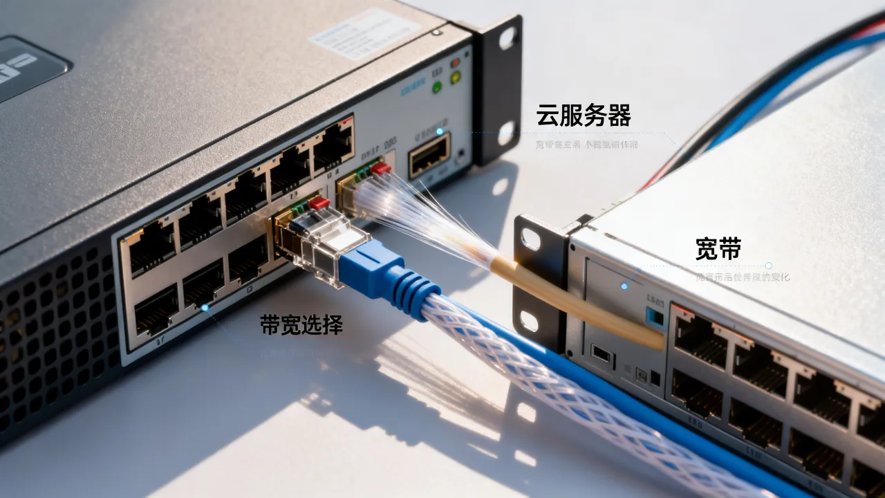 云服务器和宽带哪个好，云服务器带宽怎么选择