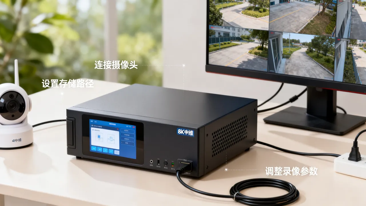 中维监控存储服务器怎么设置？中维监控存储服务器怎么用？
