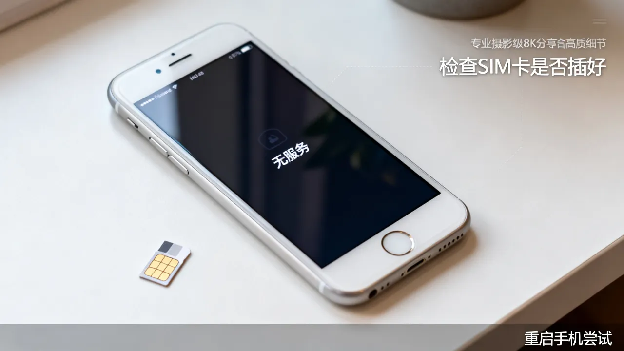 iphone6为什么一直无服务器，手机突然无服务怎么解决