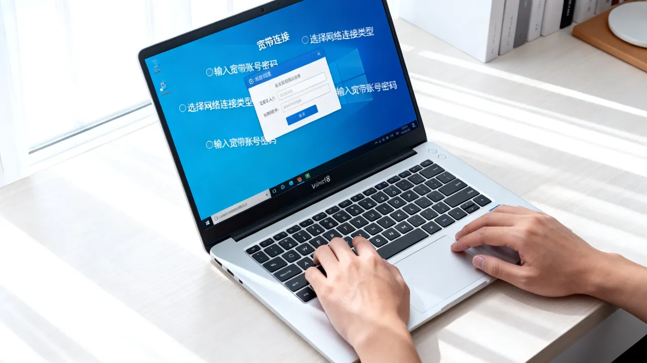 win8电脑如何连接宽带连接服务器，win8宽带连接怎么设置