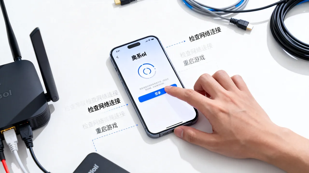 奥系ol为什么进不去服务器,登录失败一直转圈怎么办 奥系ol为什么进不去服务器,登录失败一直转圈怎么办