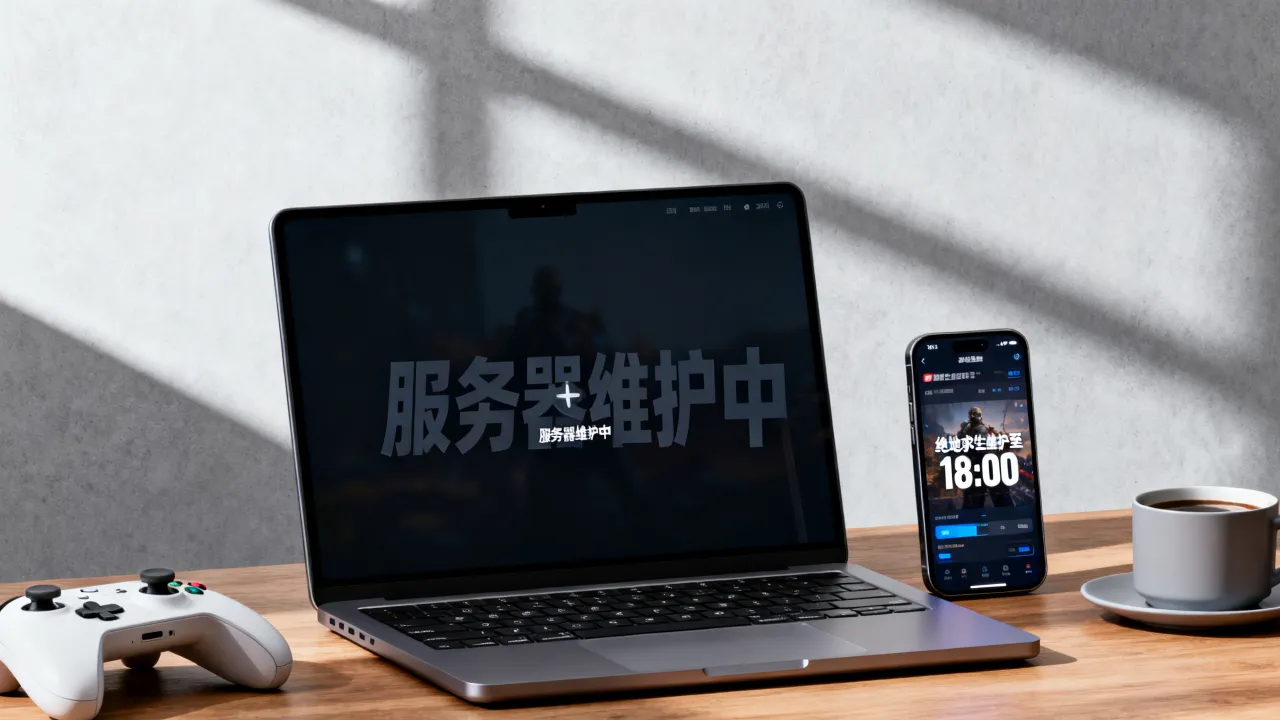 pubg为什么显示服务器维护中进不去，绝地求生维护到几点