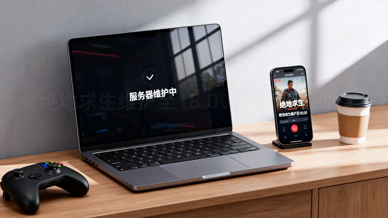 pubg为什么显示服务器维护中进不去，绝地求生维护到几点