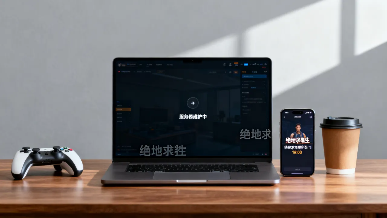 pubg为什么显示服务器维护中进不去，绝地求生维护到几点