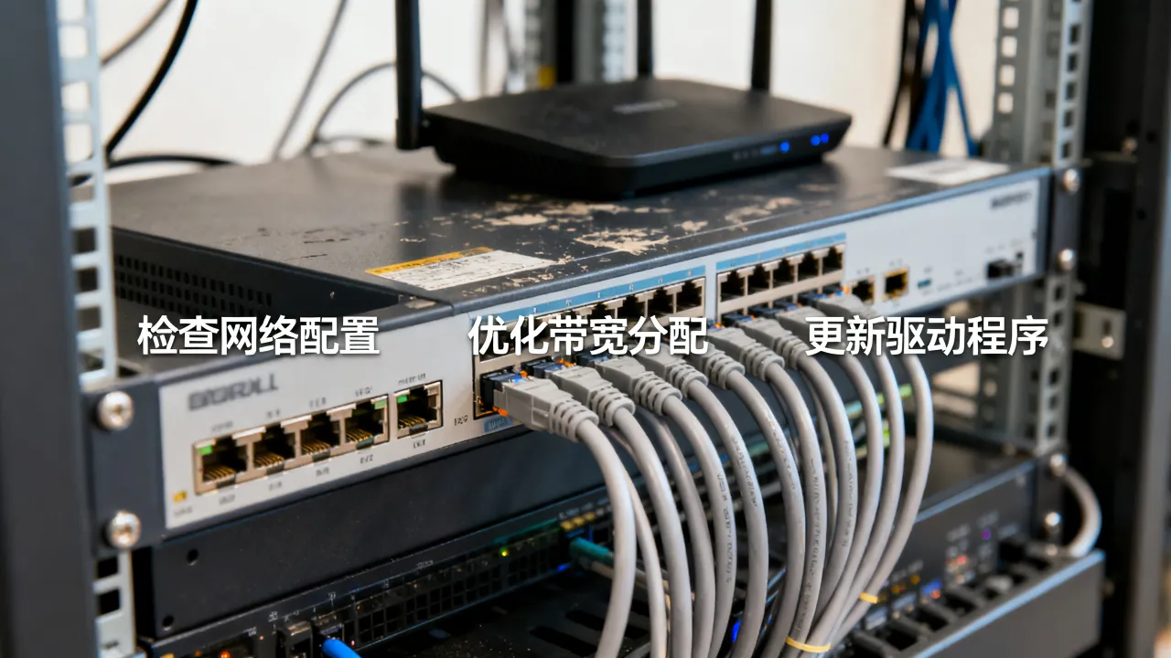 服务器电脑网速慢怎么办，服务器网络延迟高怎么解决？