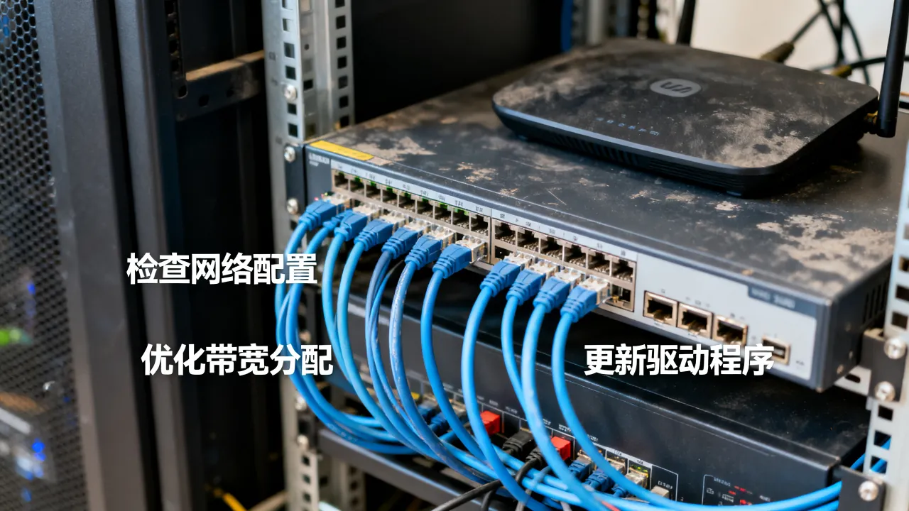 服务器电脑网速慢怎么办，服务器网络延迟高怎么解决？